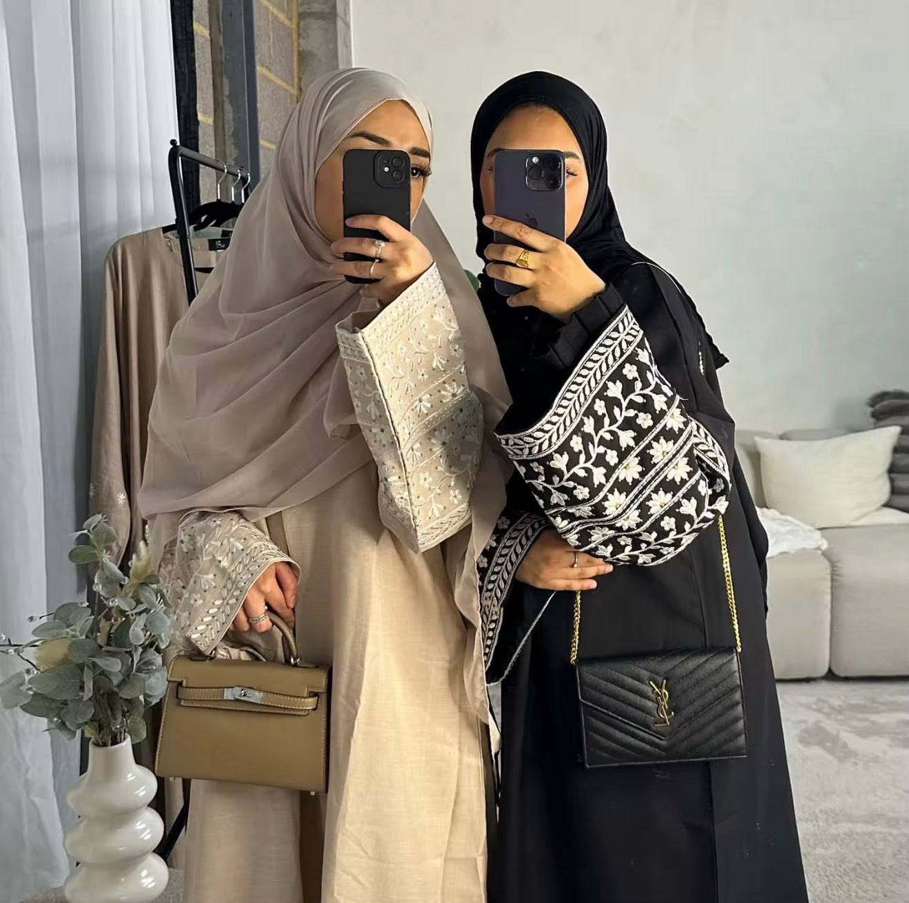 Open abaya