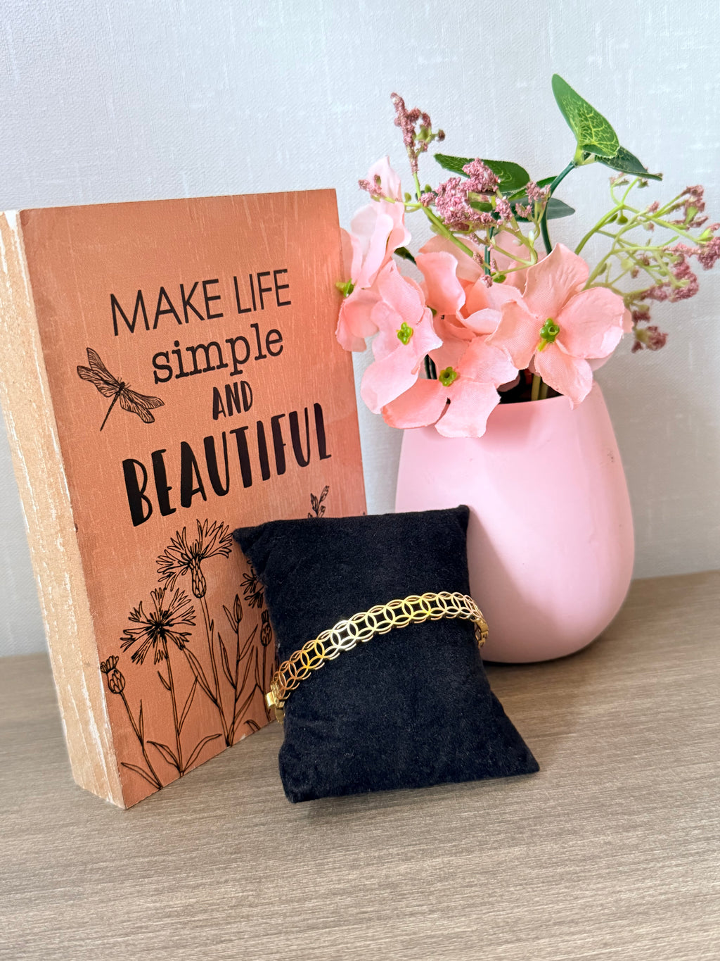 18karat gold unisex bangle