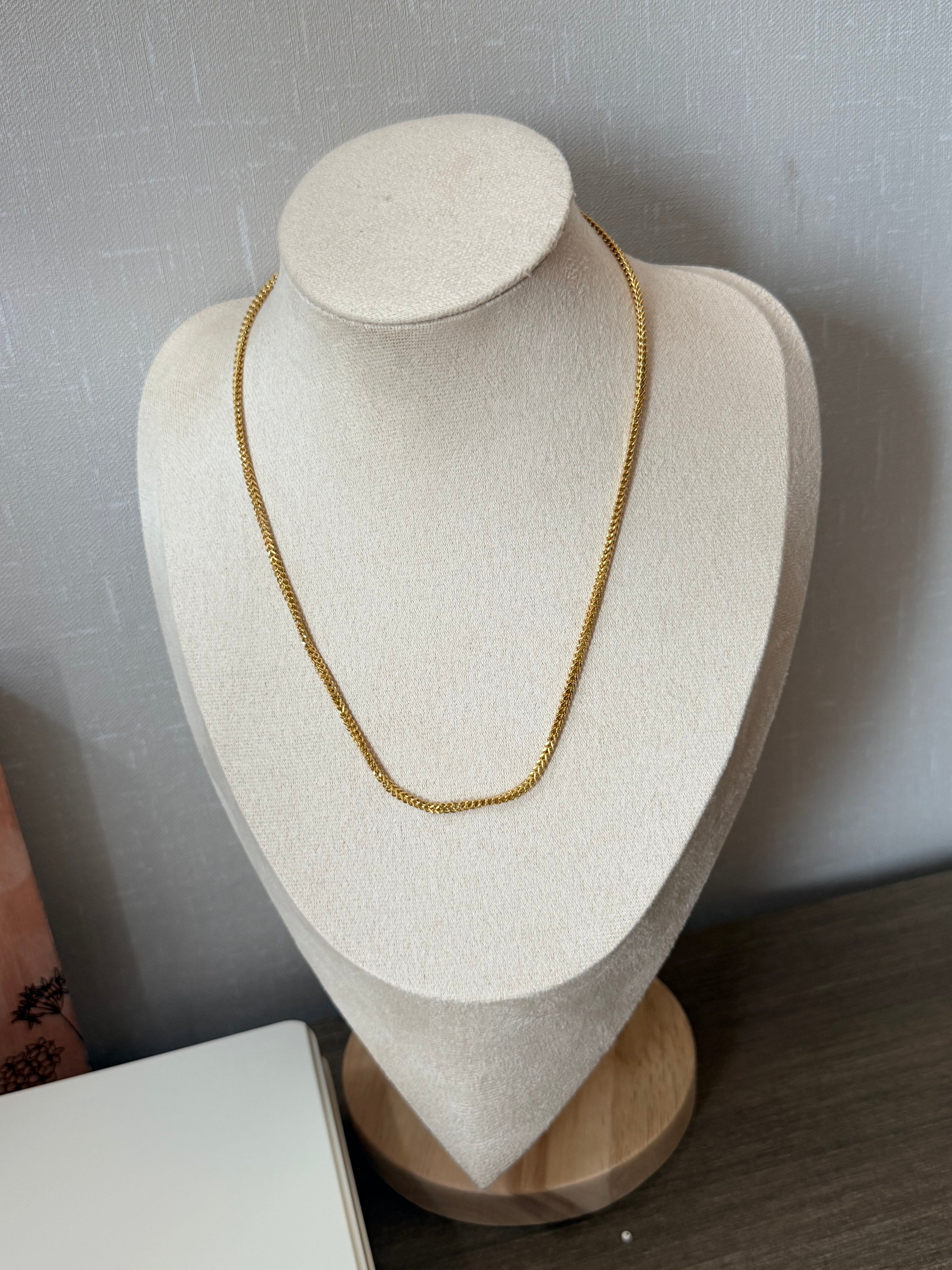 18karat gold Franco chain (18 inches )5.6grams