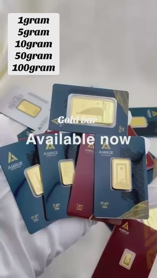 24karat gold bar 10gram